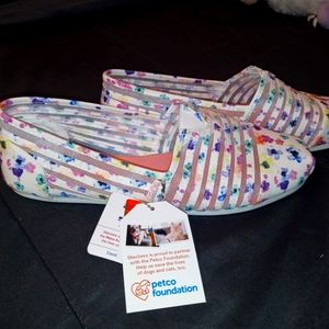 BOBs flats, size 9, white